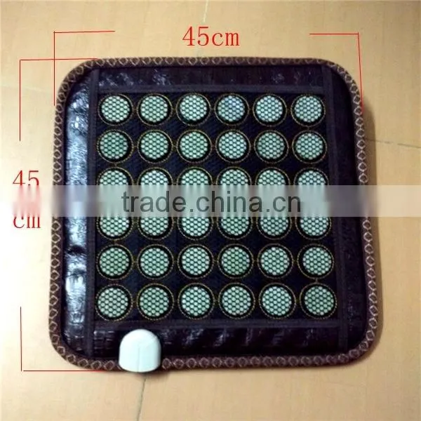 tourmaline heating cushion/jade massager cushion with Korea techology