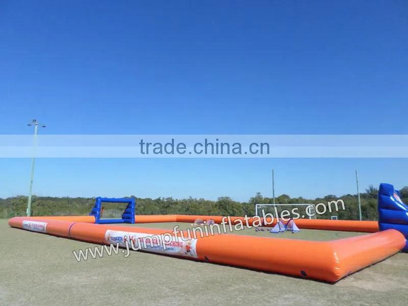 inflatable soccer pitch,inflatable soccer field,inflatable football field with customized size and logo