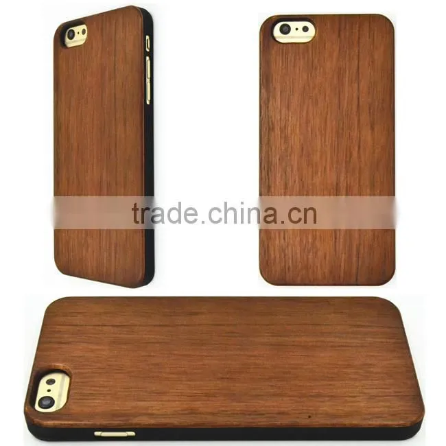 MOBILE PHONE CASE CUSTOMIZED in natural solid wood finish