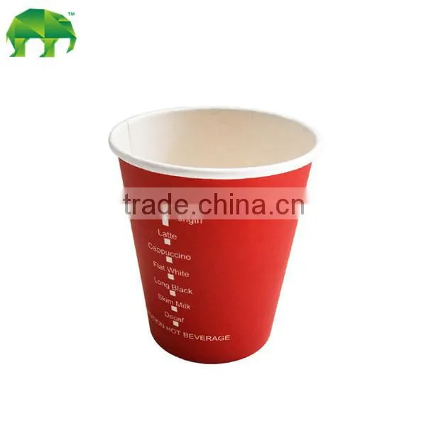 Custom Logo Printed Single Wall, Double Wall, Ripple Wall Paper Cupsprinted paper cup