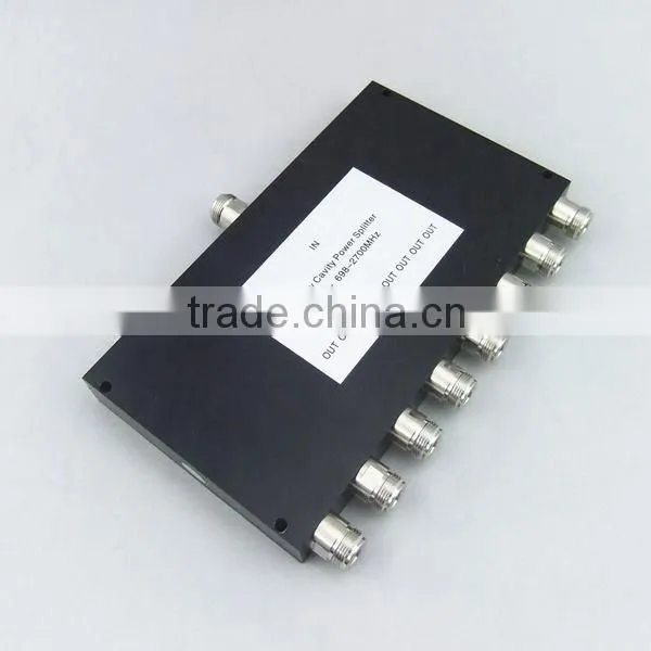 power splitter/divider(800-2500/800-2700/698-2700MHz, 50W, IN-F, 2/3/4 ways)