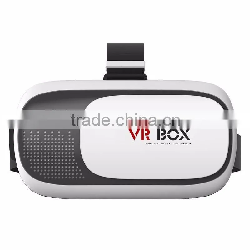 Best price VR BOX II 5 colors ,Virtual Reality Headset VR BOX CASE 3D Glasses 2.0+remote controller