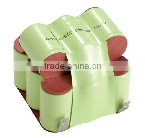 rechargeable ni-mh battery pack sc 1300mah 14.4v for power tool