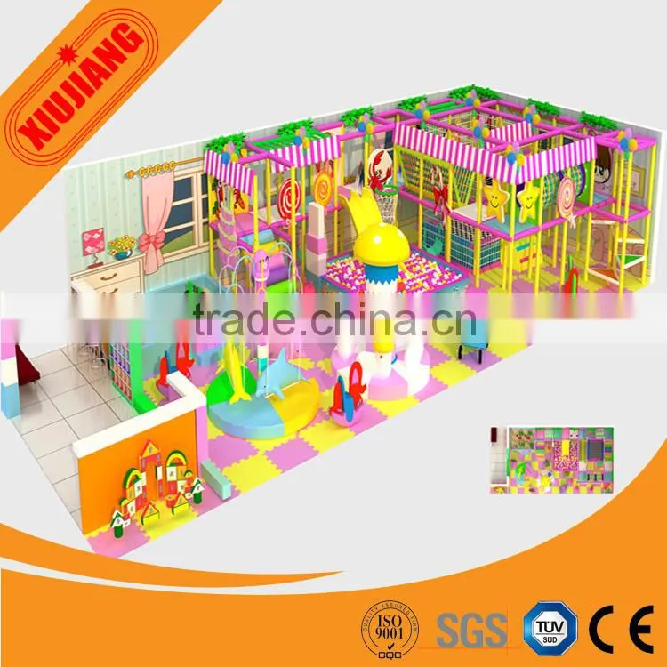 High Quality Kid's Zone Indoor Soft Playground Equipment