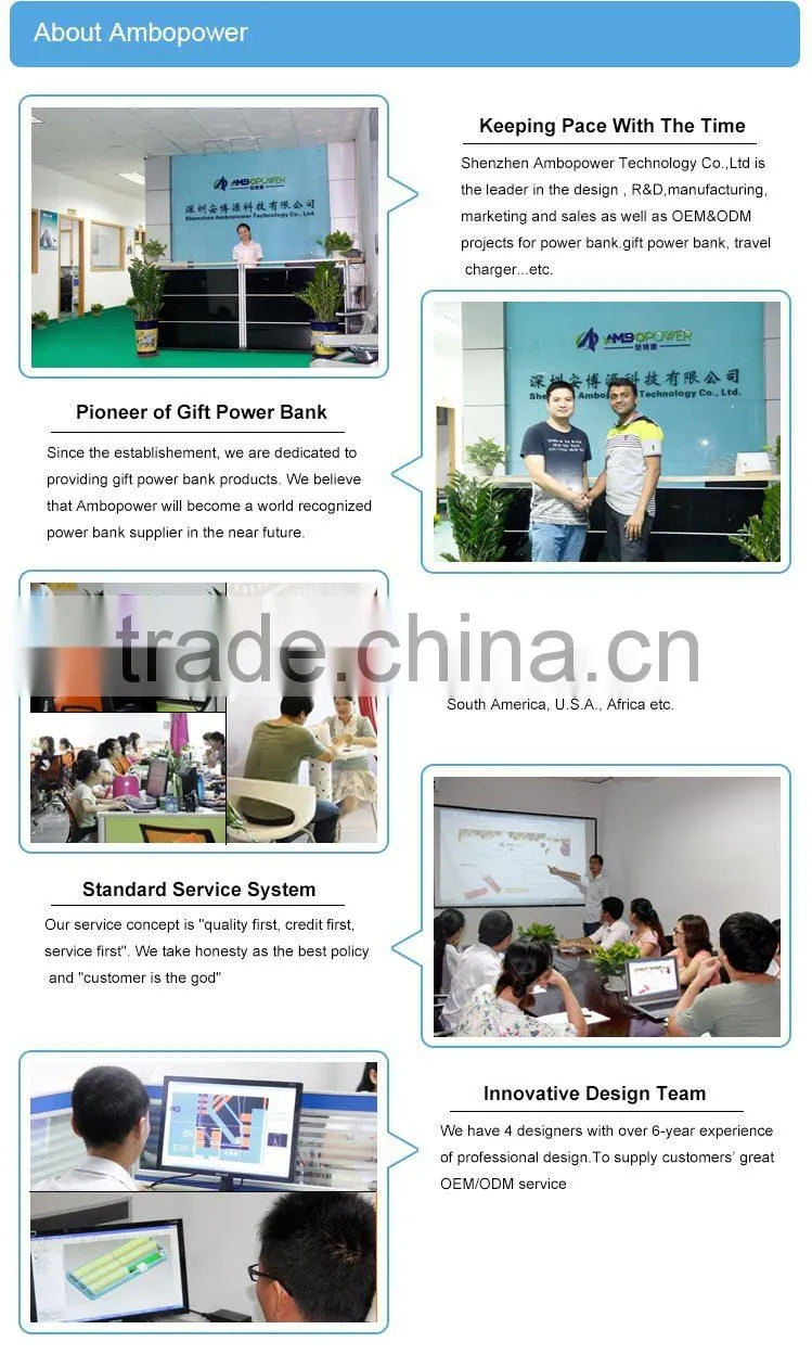 Emergency Backup Power Bank Mobile phone Power Bank 8000mAh