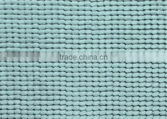 fluffy polyester chenille home mat
