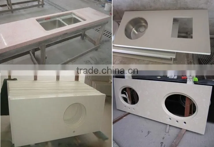 Absolute white quartz stone , quartz stone slab
