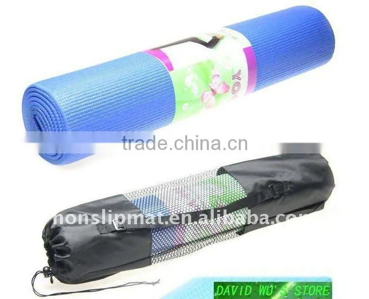 Eco-friendly sports round PVC fitness mat