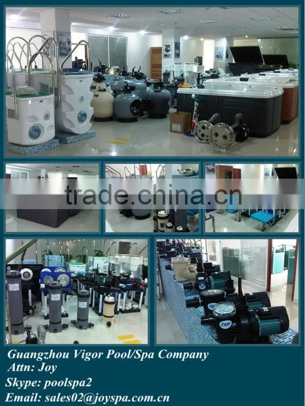 High effeciency integrated swimming pool filtration unit
