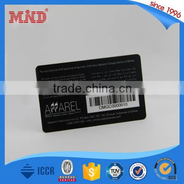 MDP290 the best price full color printing barcode member card