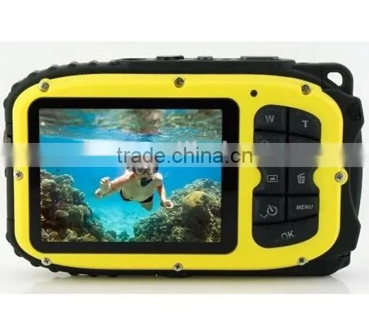 8X digital zoom 2.7 inch LCD screen digital camera with f=8.15mm, F3.0 Lens