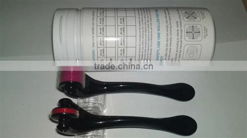 360 Degree Rotation Derma roller can be rotating head or fixed head at will