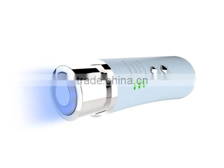 Mini face massager with microcurrent
