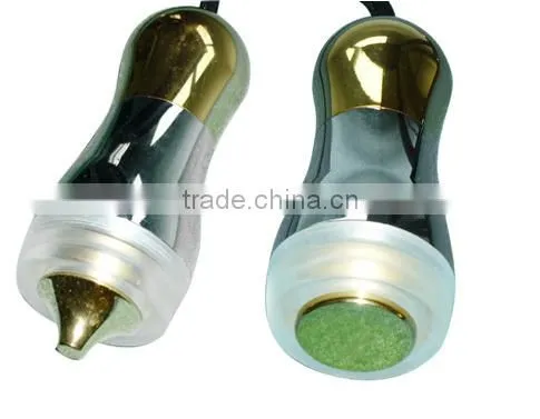 2014 portable dermabrasion led light ultrasonic skin scrubber facial beauty device