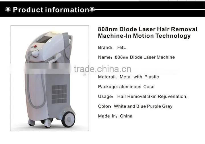 808 Diode Laser Depilatory / Laser Permanent Hair Removal