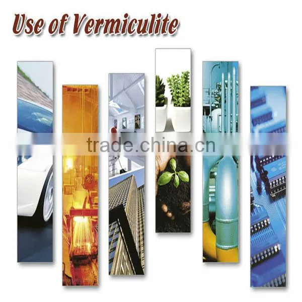 Golden raw vermiculite /unexpanded vermiculite/vermiculite ore
