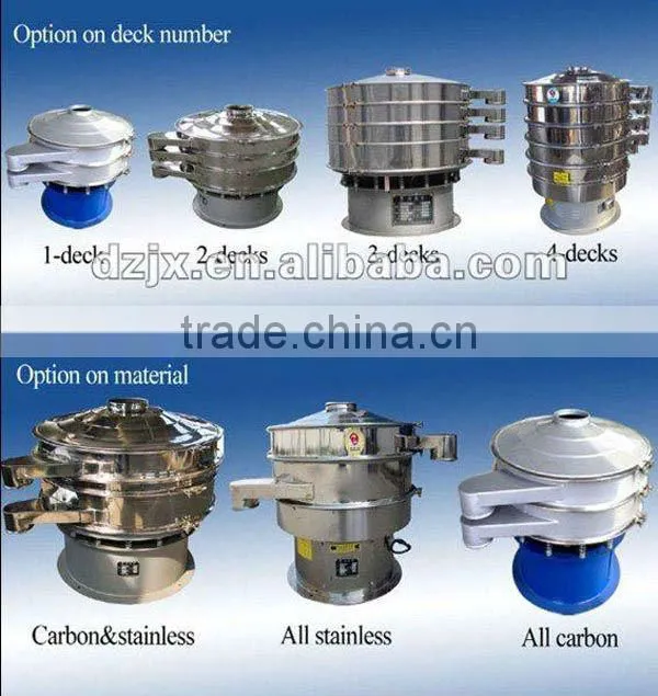 Cicular stainless steelherb vibrator mechanical sifter
