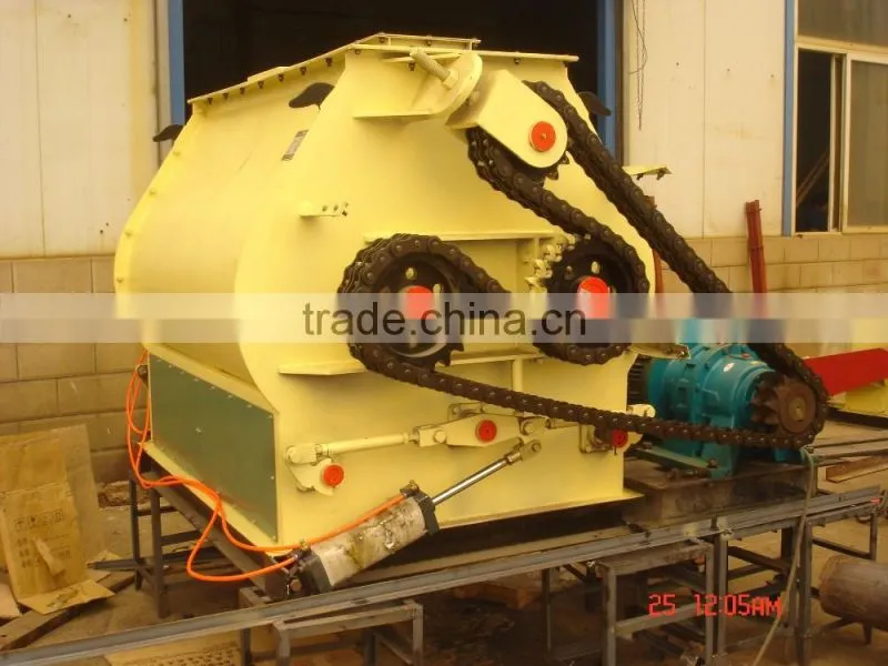 Paddle mixer for feed good performance