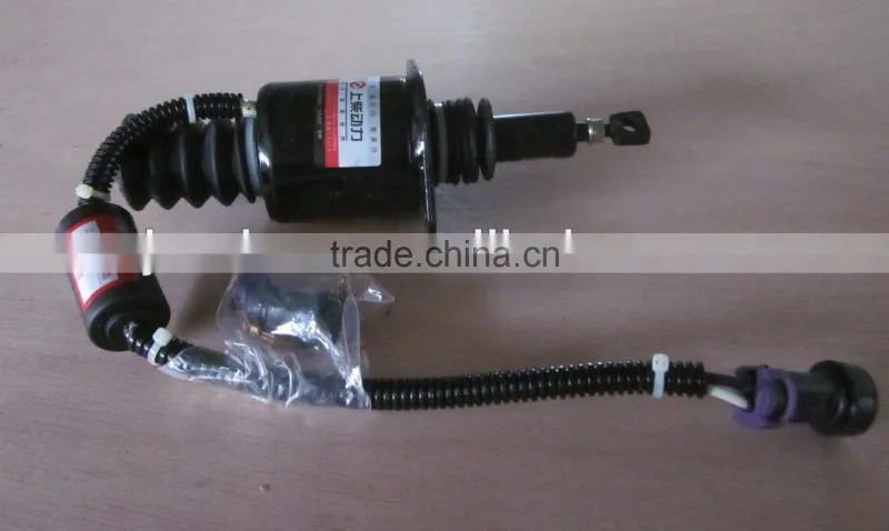 C6121 shanghai diesel engine magnetic valve, solenoid valve 59AL214 , shanghai diesel engine parts