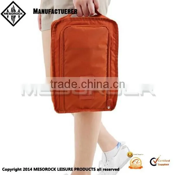 Wholesale fashion nylon shoe wash bag shoe organizer shoe storage bag
