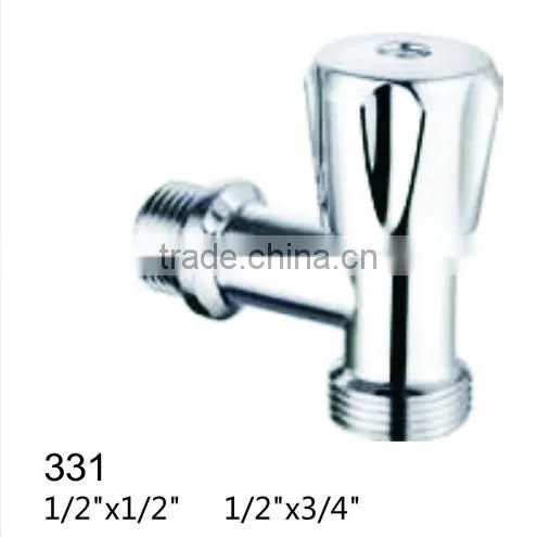 90 Degree Toilet Brass Angle Stop Valve for Bathroom Accessories Set