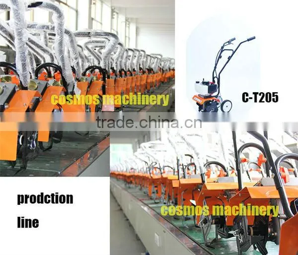 Multi-function power tiller machine /push garden tiller