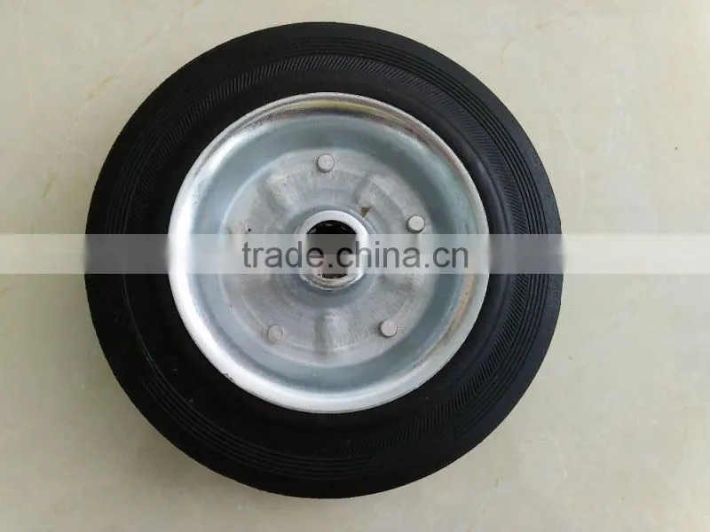 200 50 100 solid rubber wheel