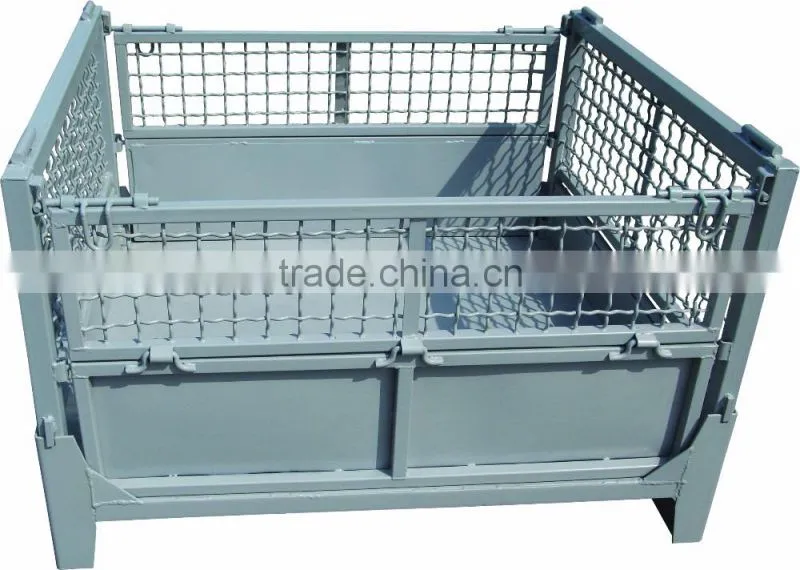 foldable steel container