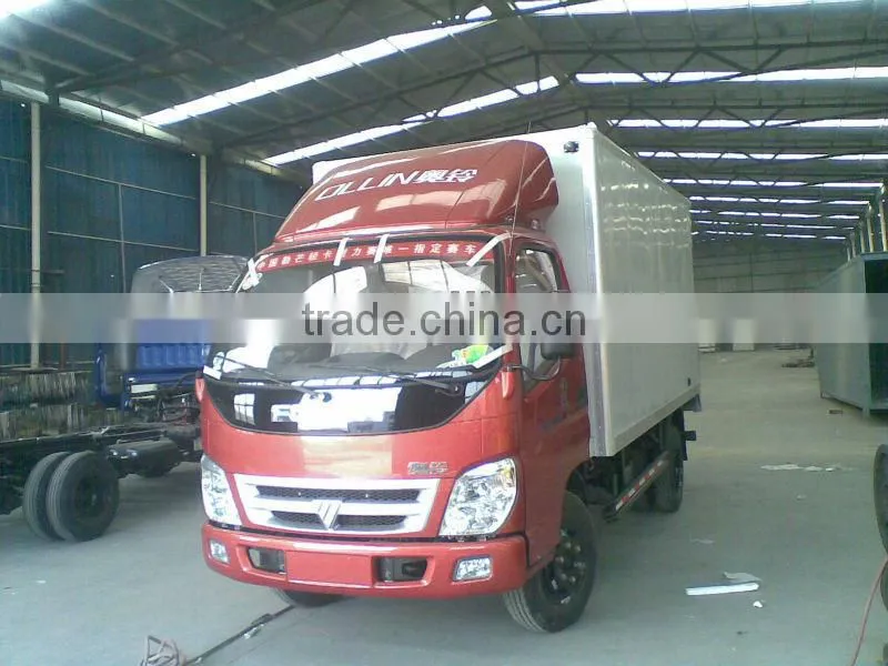 fiberglass isolated truck box in panels special vehical