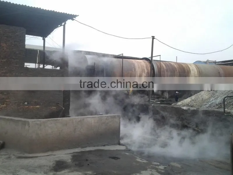 Zinc oxide recycling equipment for zinc ash and zinc dust roasting