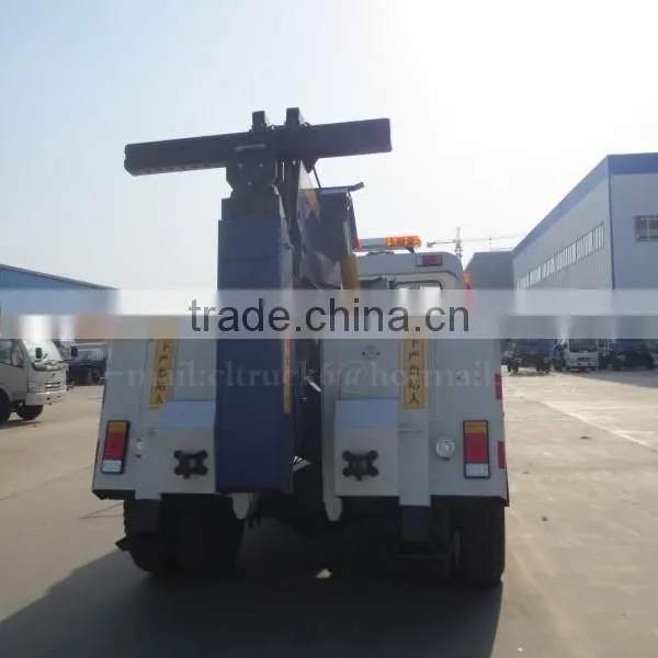210hp DONGFENG 4*2 Under Lift Wrecker Truck 16 ton