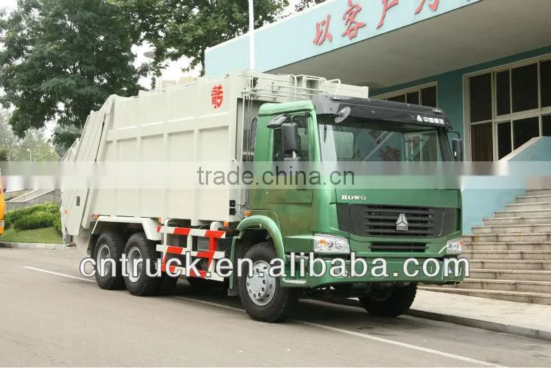 dual pumps and circuits electric garbage truck in China