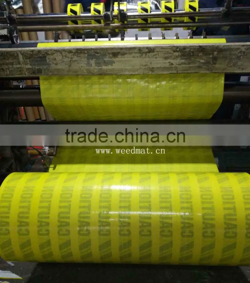 woven fabric crime scene tape