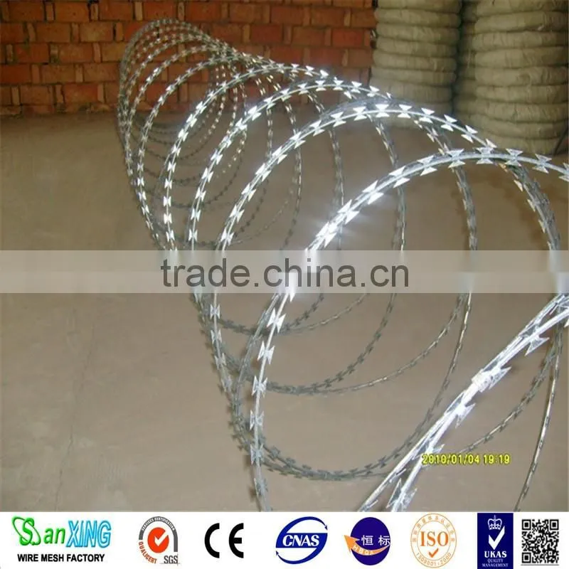Cbt-65 Galvanized Razor Wire Barbed Wire