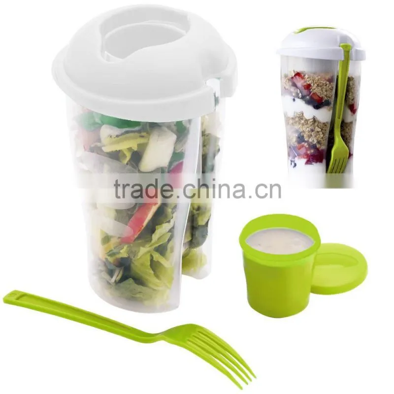 Fruit Salad Container Salad To Go Cup With Fork