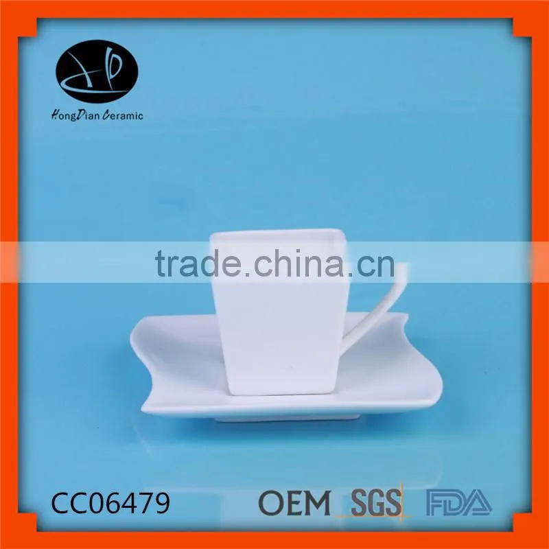 ceramic material Hot new products for 2015 white ceramic ice cream cup coffee cup set