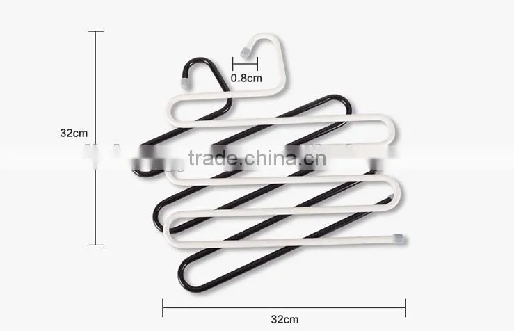 new design Multi-function home organization Storage clothes hanger