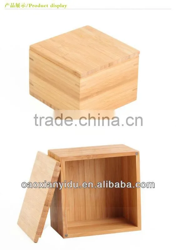 Storge Box Mini Samll Bamboo Gift Box For Sale For Watch or Tea