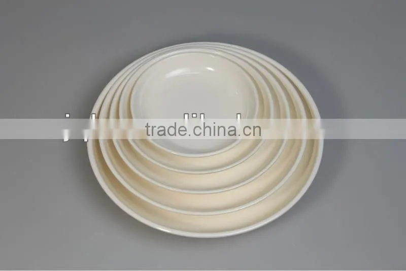100% Melamine plates