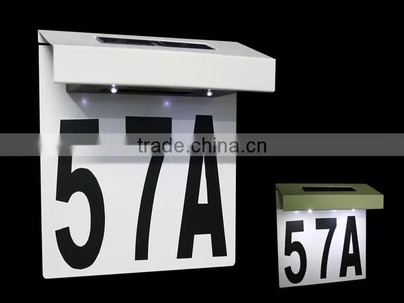 FQ-133-1 Movable Solar Powered Infrared Sensory Address light,house number light