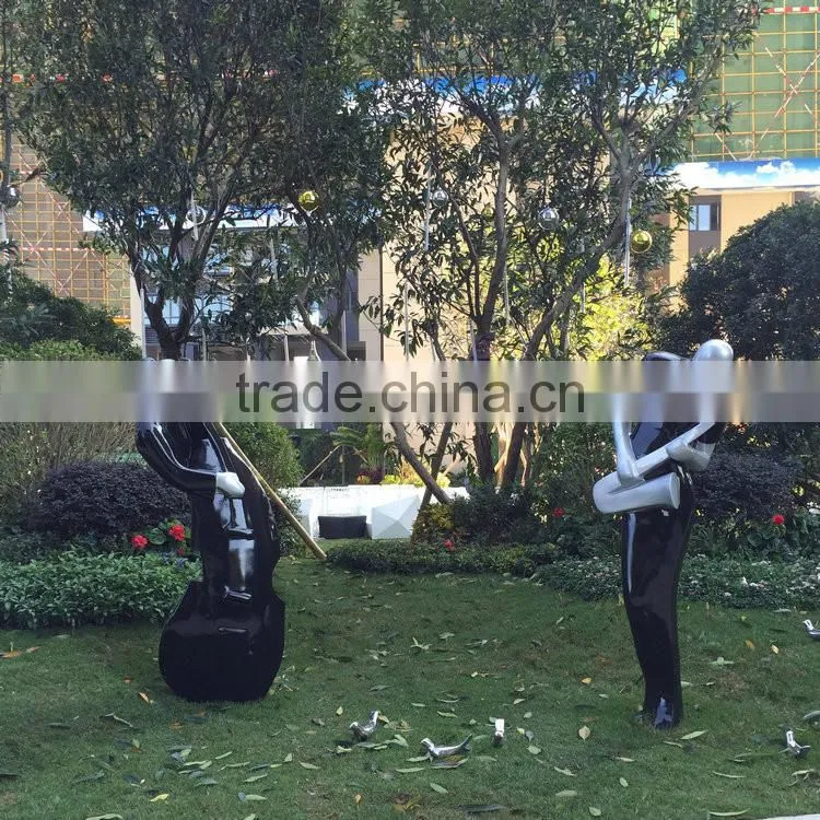 Fiberglass music character figure