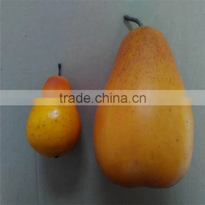 Wholesale Artificial Fruit For Decoration beaded artificial fruit pear artificial fruit pomegranate for home decoration