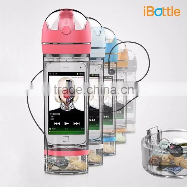 New Design Tritan Water Bottle Plastic Milk Shake Bottle Shaker