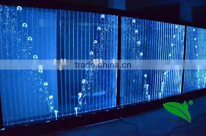 Digital Programing Water Feature Bubble Wall Screen Room Divider