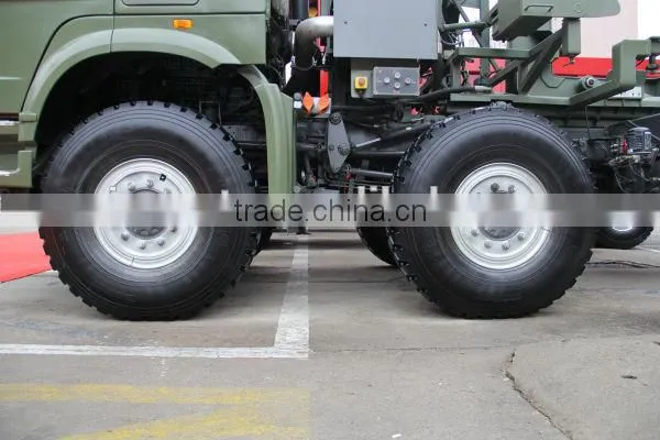 Sinotruk howo 8x8 all wheel drive cargo truck for sale