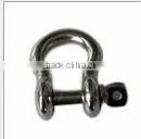 Bow Shackle with safety bolt