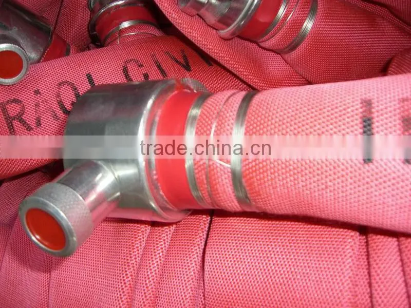 fire hose with brass John Morris Coupling
