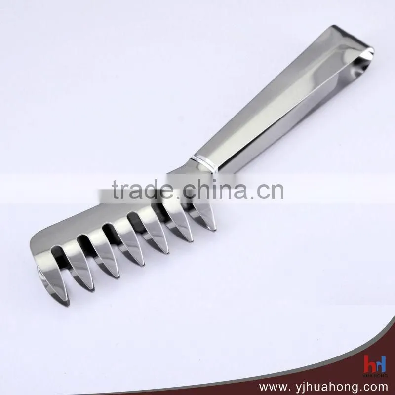 Stainless Steel Food Serving Tongs,Salad Tongs With Skidproof Handle