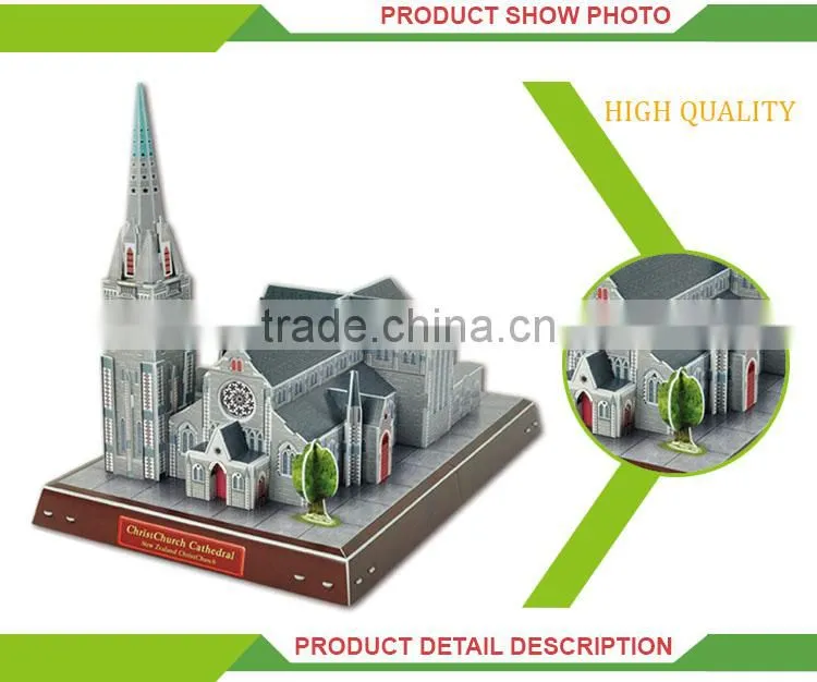 kids educational toy diy build my world 3d puzzle