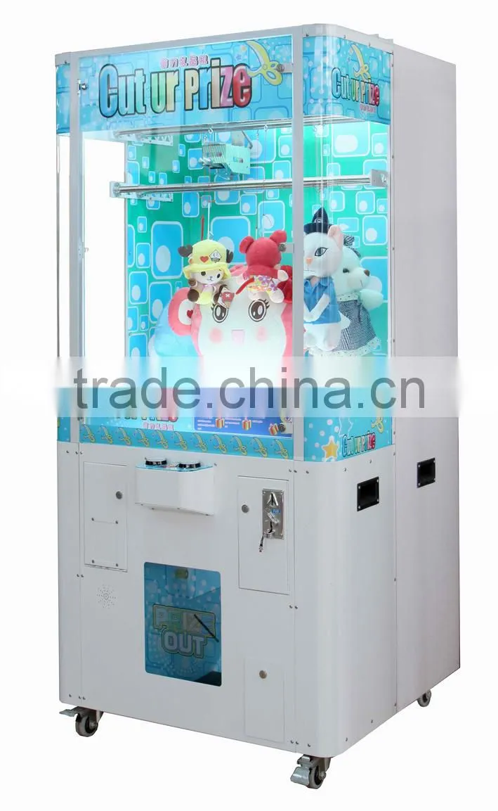 Hot Sale Candy Games Machines/DF-V213 Coin Pusher Toy Claw Vending games